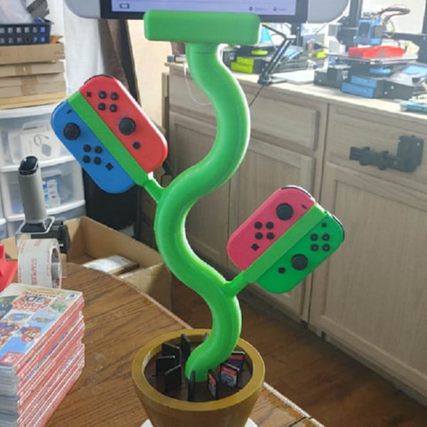 Piranha Plant Switch Stand Etsy