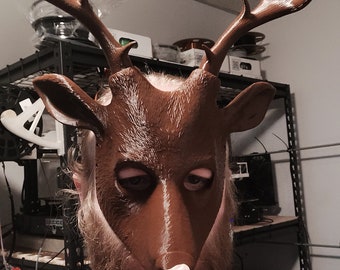 Alan Wake 2 Cult Of The Tree/Word Deer Maske