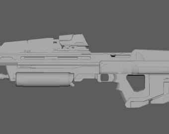 Assault Rifle Halo - Etsy
