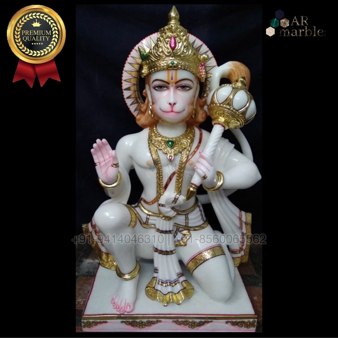 White Natural Marble God Idol 30CM Statue Marble God of Etsy
