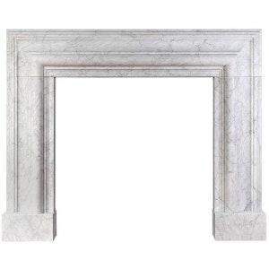 Handmade Marble Fireplace Surround: French Style Mantel