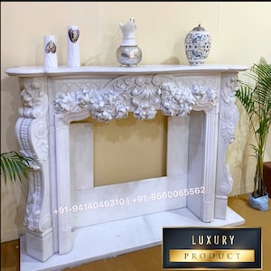 marble fireplace surround mental , Beautiful fireplace, French style