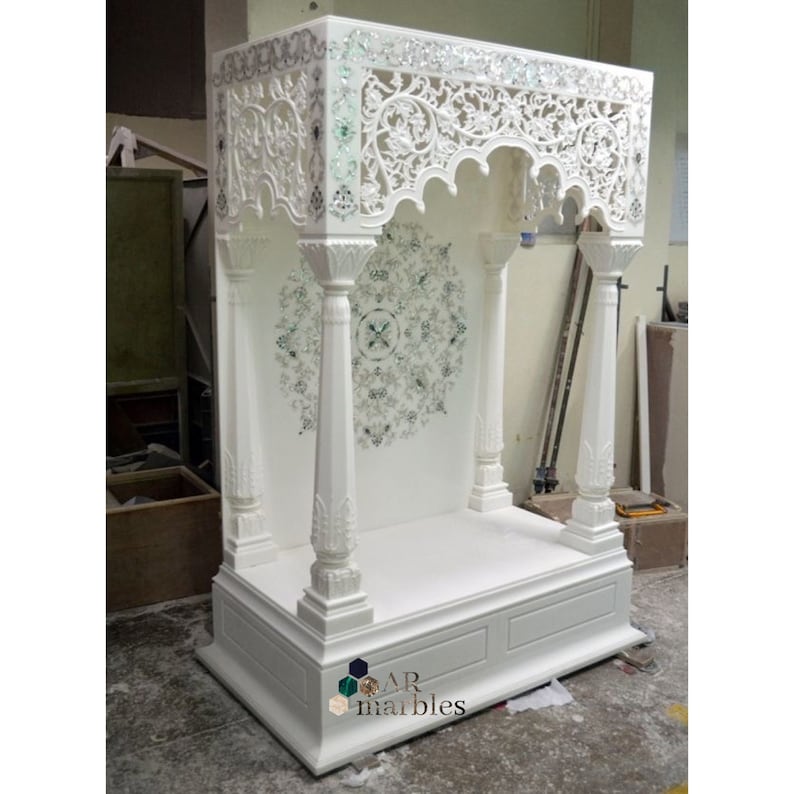 Marble Home Temple Etsy