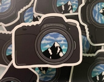 Mountain Camera Sticker