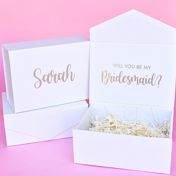 Bridesmaid Proposal Box Etsy