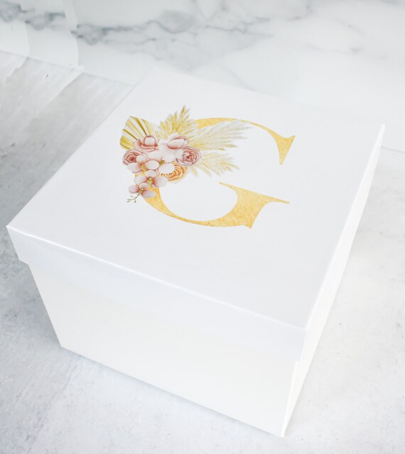 Empty Gift Box Custom Gift Box Personalized Gift Box Box Etsy