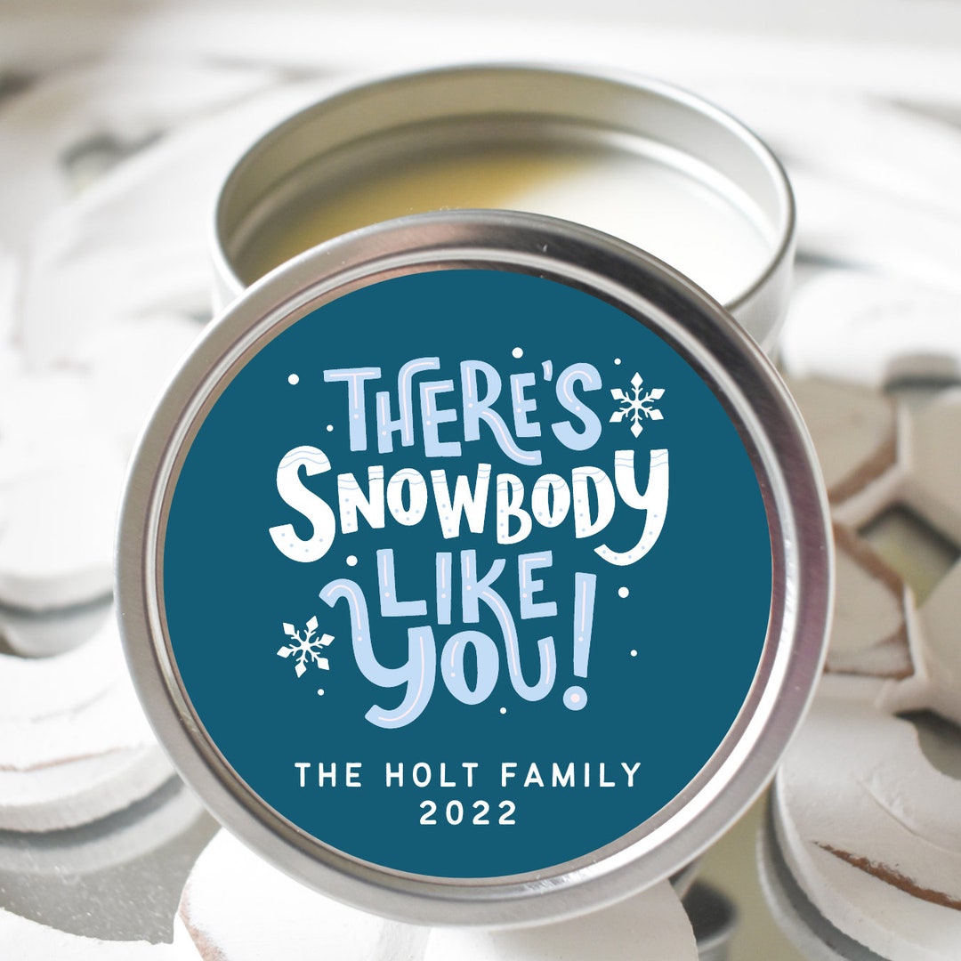 Custom Holiday Candle, Personalized Christmas Candle, Staff Holiday Gift, Bulk Corporate Gift