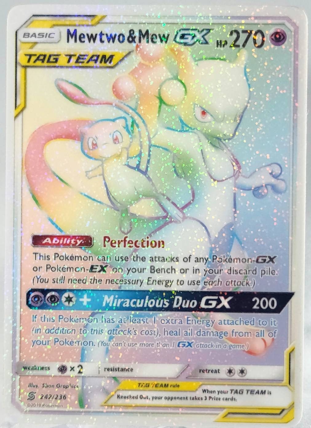 mew holo 25th anniversary