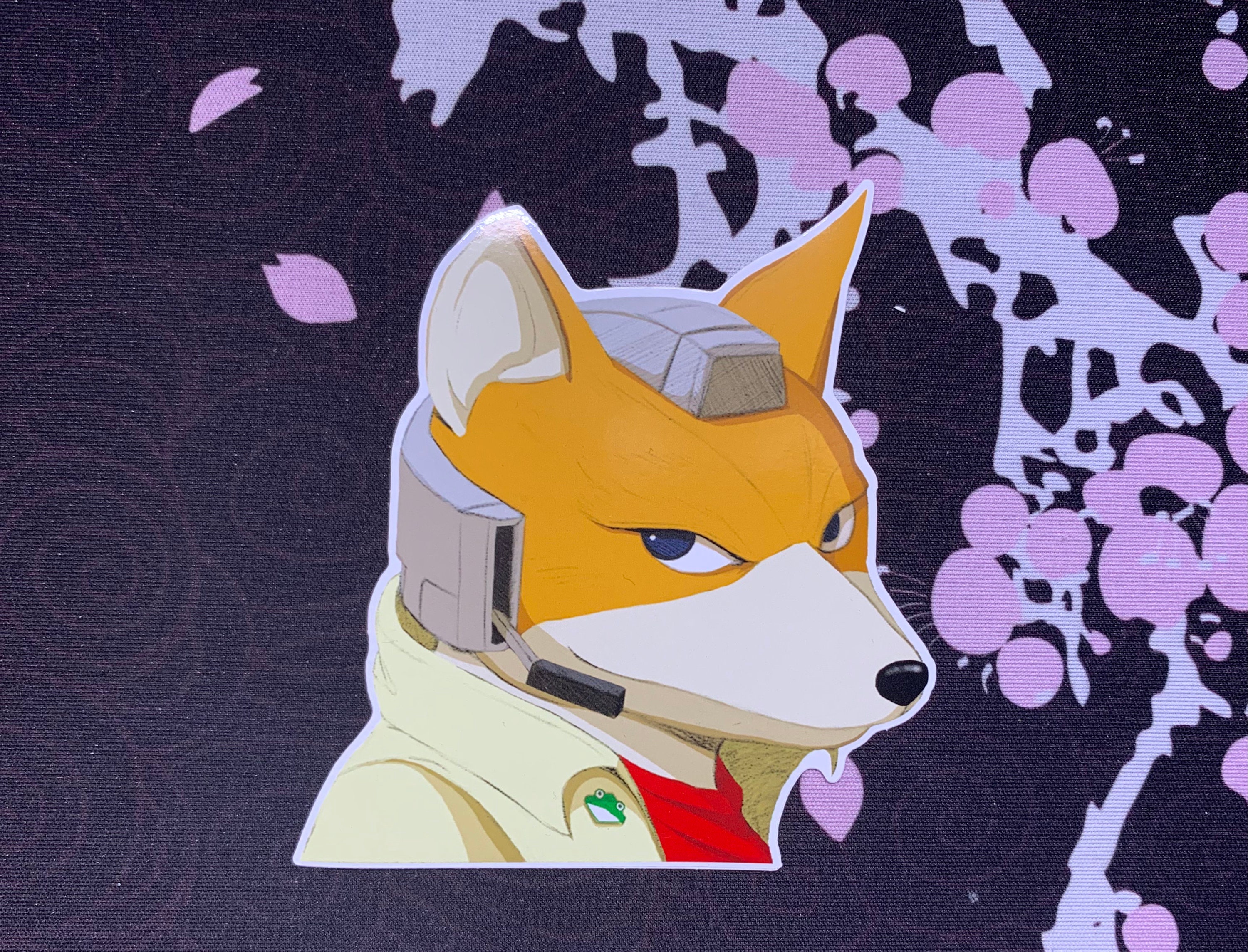 Fox Sticker Starfox Sticker Smash Bros Sticker Gaming - Etsy