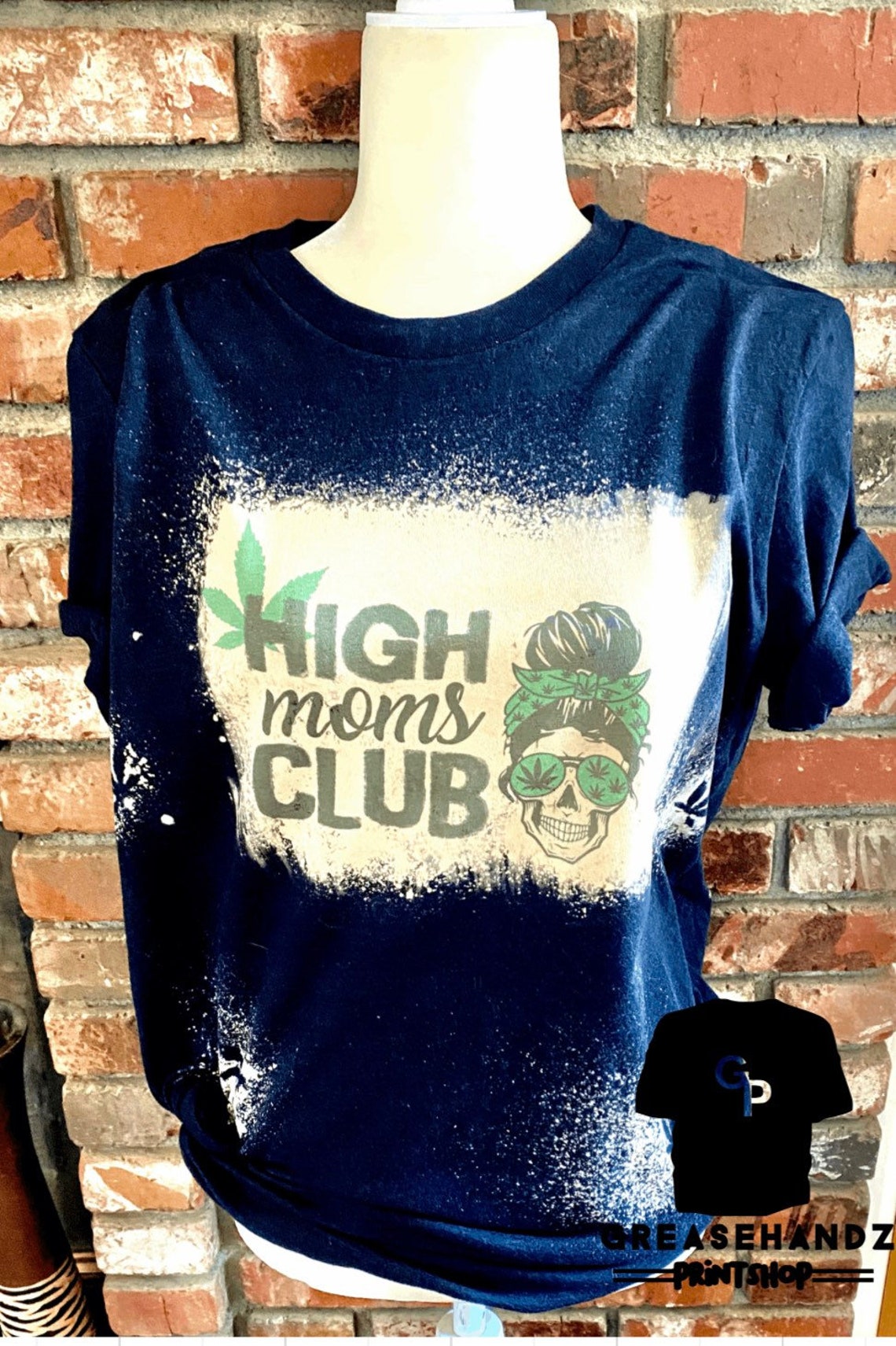 High moms club Mom Weed Shirt cannabis shirt weed 420 mom | Etsy
