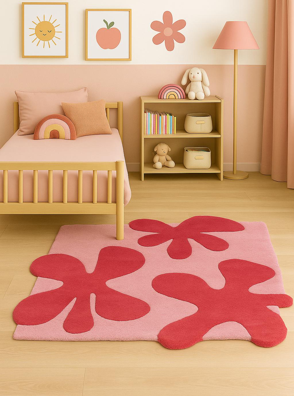 （最終価格❗️）村上隆 ラグマット カーペット 花柄 新品 未使用 Murakami flower rug - Etsy 日本