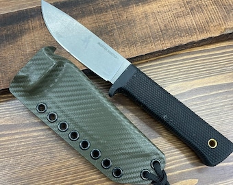 RK Custom RTS OD Green Carbon Fiber Kydex Sheath for Cold Steel Master Hunter 3V 36CB