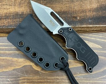 RK Custom RTS Black Kydex Sheath for SOG Instinct