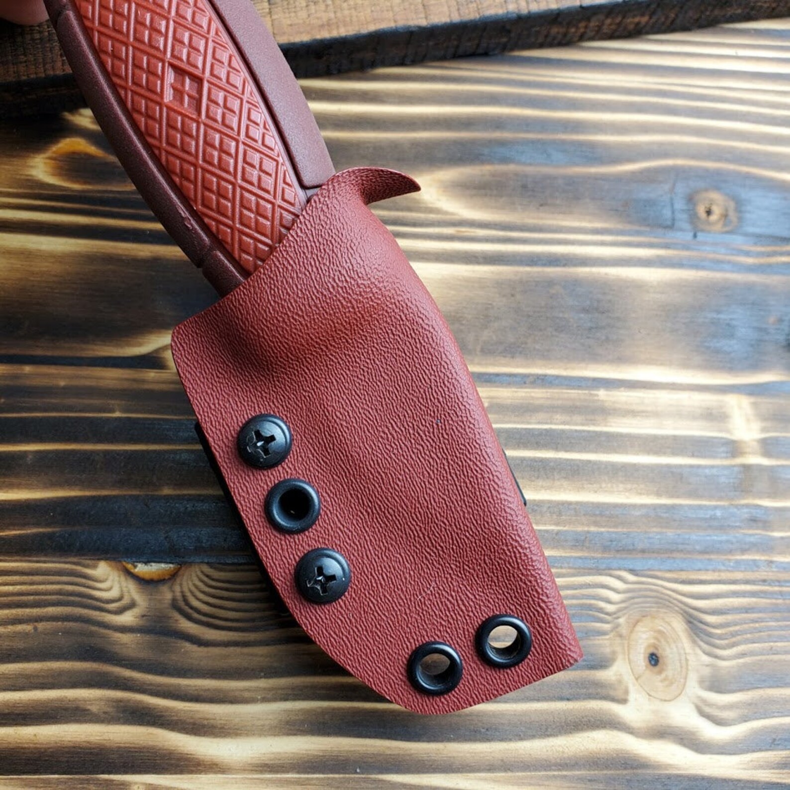 RK Custom Blood Red Kydex Sheath For A Mora Eldris Knife With Etsy