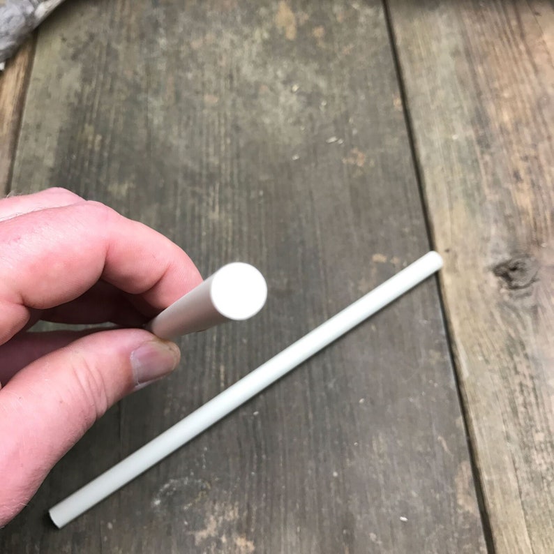 Lot of 2 Long Ceramic Knife Sharpening Rods 8 1/2 X Etsy