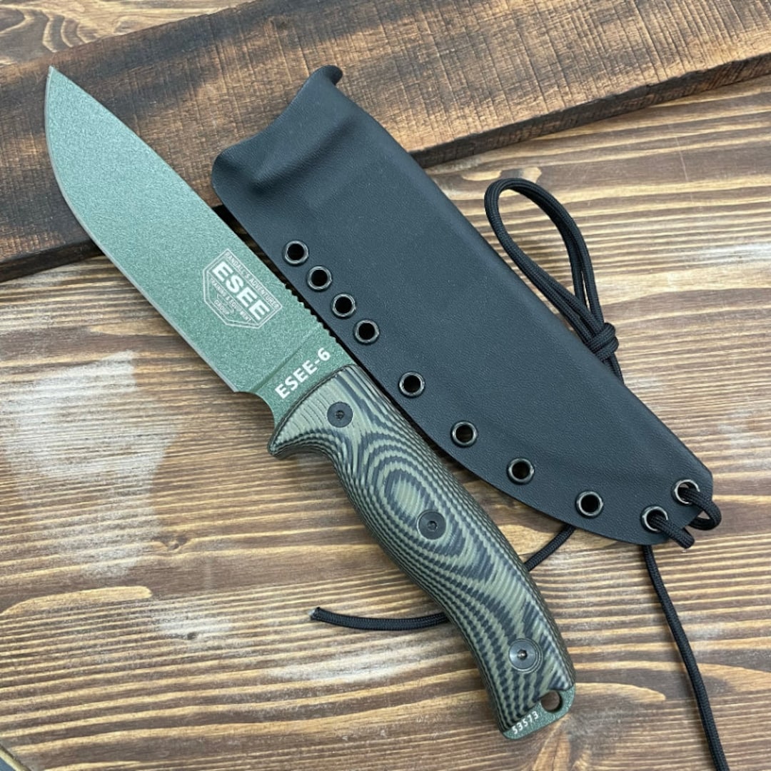 RK Custom Kydex Sheath for an ESEE 6 With 3D Contoured Etsy