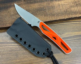 RK Custom RTS Black Kydex Sheath for Gerber Exo-Mod Caper
