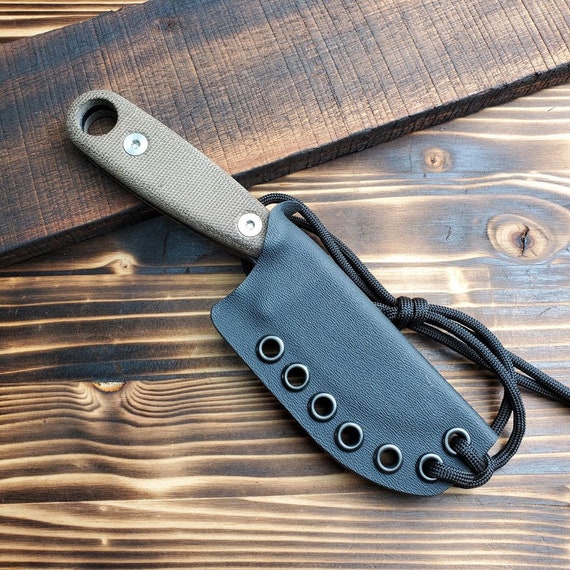 Rk Custom Two Piece Kydex Sheath For An ESEE Izula I/II Fixed Blade
