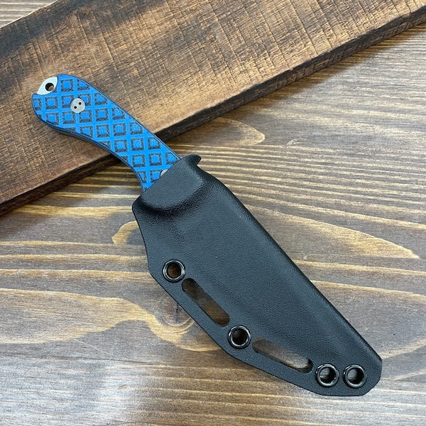 RK Custom Kydex Sheath For A Bradford Guardian 3 with Textured Handles Fixed Blade Knife