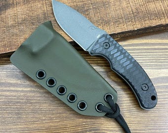 RK Custom RTS OD Green Kydex Sheath for Schrade Wolverine Mini SCH1182519