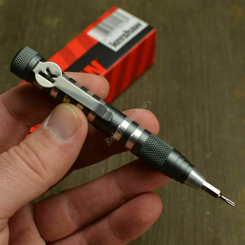 Kershaw TX TOOL, 5 Bit Screwdirver Set, T-6,T-8, T-10, Phillips & Flathead