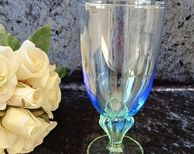 Bormioli Rocco BAHIA Crystal Iced Tea Cooler Glass 7 3/8 Pristine