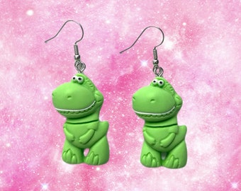 Cute T-Rex earrings