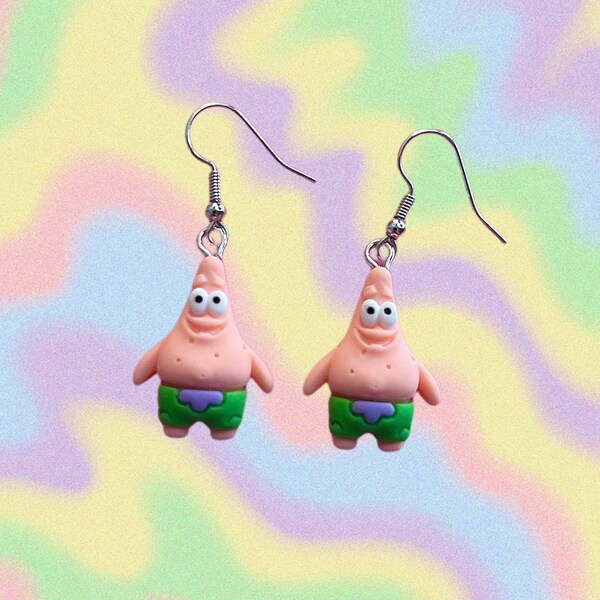 Pink Starfish earrings