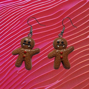 Vampire Gingerbread earrings