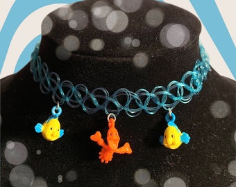 Sea Creature choker necklace