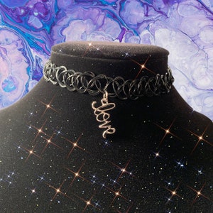 Love choker necklace