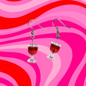 Wine Glass earrings