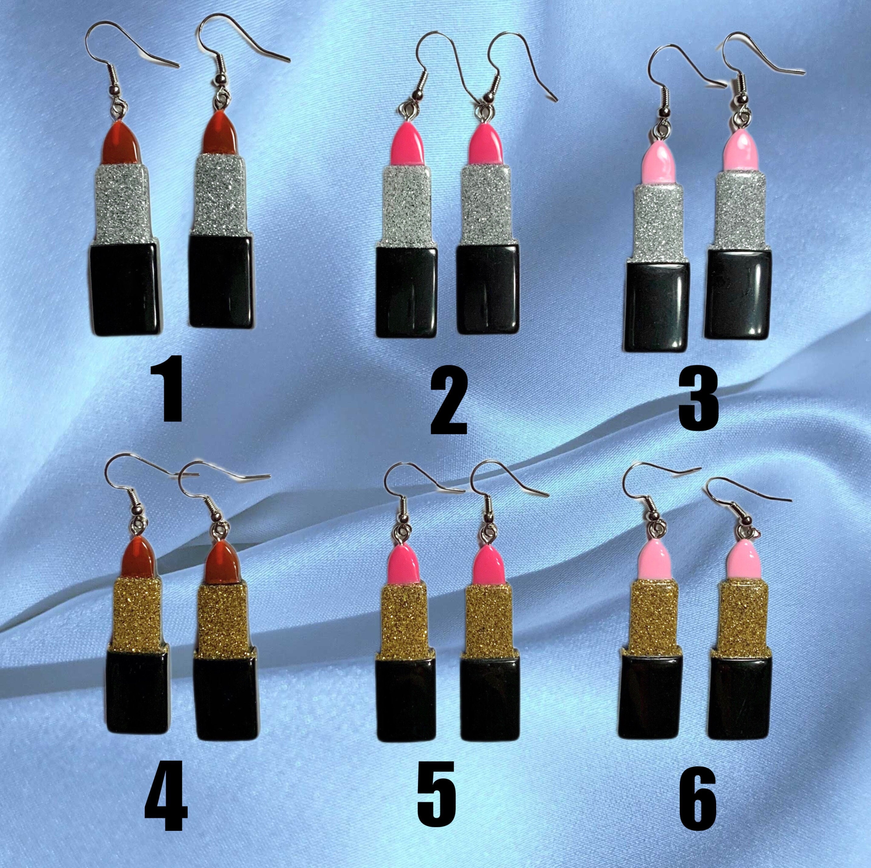 Buy Cyruss Acrylic Mouth Lipstick Style Long Dangle Earrings for Women  Party Gifts at .in