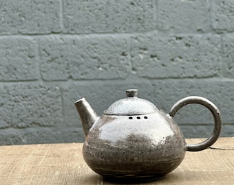 350ml Ceramic Teapot, Artisan Work, Japanese Style, Handmade, Tea pot, Handmade Gift, Pottery Teapot with Filter, ceramic pot, Birthday gift