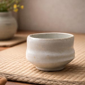Taza de té japonesa Yunomi hecha a mano, cuenco de cerámica para matcha