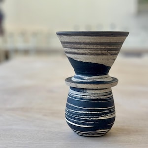 Ceramic Coffee dripper set, Modern Rustic Stoneware,Ceramic Pour Over, Coffee cup set, Pour Over Set, Coffee Gift Set, Artwork gift for her