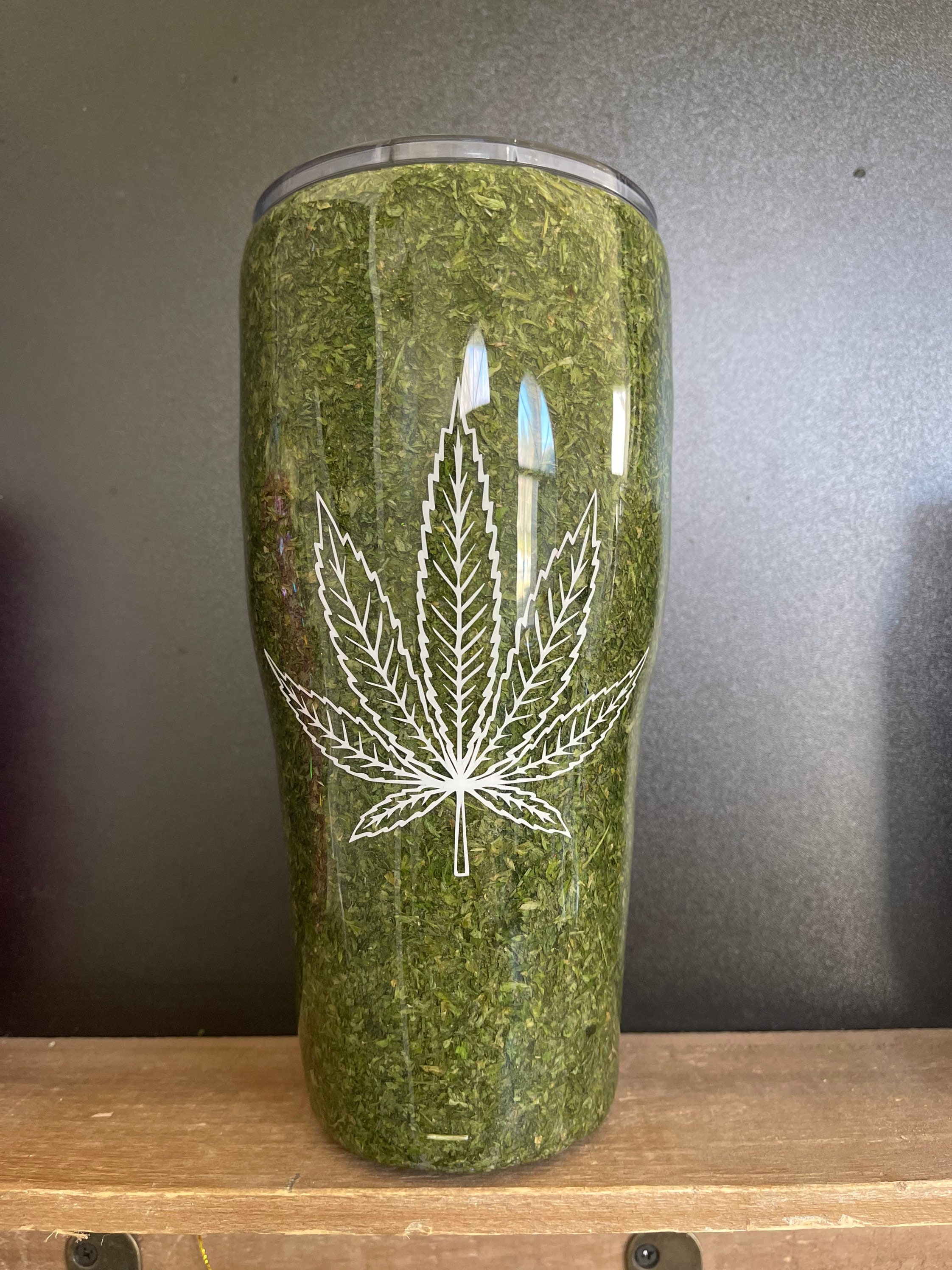Marijuana Tumbler Cup made with kitchen spices Etsy