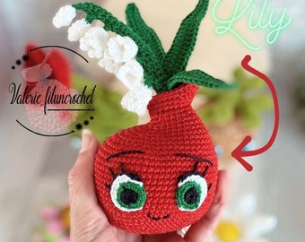 SUPPLEMENT A LUMI - Lily - Crochet flowers - Les Lumis