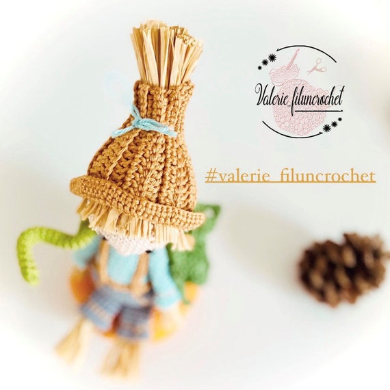 Tutoriel Patisson L Epouvantail Patron Au Crochet Etsy