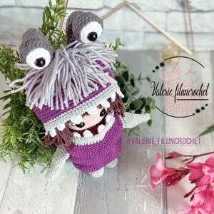 3 TUTORIELS _ BOUH son deguisement son doudou _ patron crochet/amigurumi français ET anglais image 7