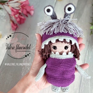 3 TUTORIELS _ BOUH son deguisement son doudou _ patron crochet/amigurumi français ET anglais image 3