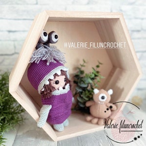 3 TUTORIELS _ BOUH son deguisement son doudou _ patron crochet/amigurumi français ET anglais image 10