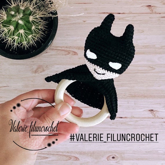 Tutoriel Batman Hochet Et Anneau De Dentition Patron Au Etsy