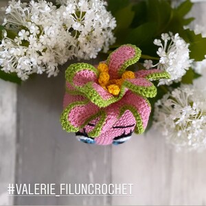 LUMI crochet TUTORIAL Flower _ crochet pattern / amigurumi image 3