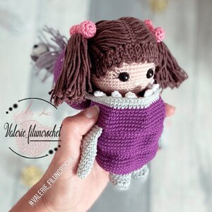 3 TUTORIELS _ BOUH son deguisement son doudou _ patron crochet/amigurumi français ET anglais image 6