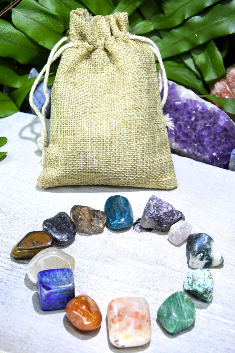 Depression Crystals Gemstones Kit Depression Set Depression Etsy