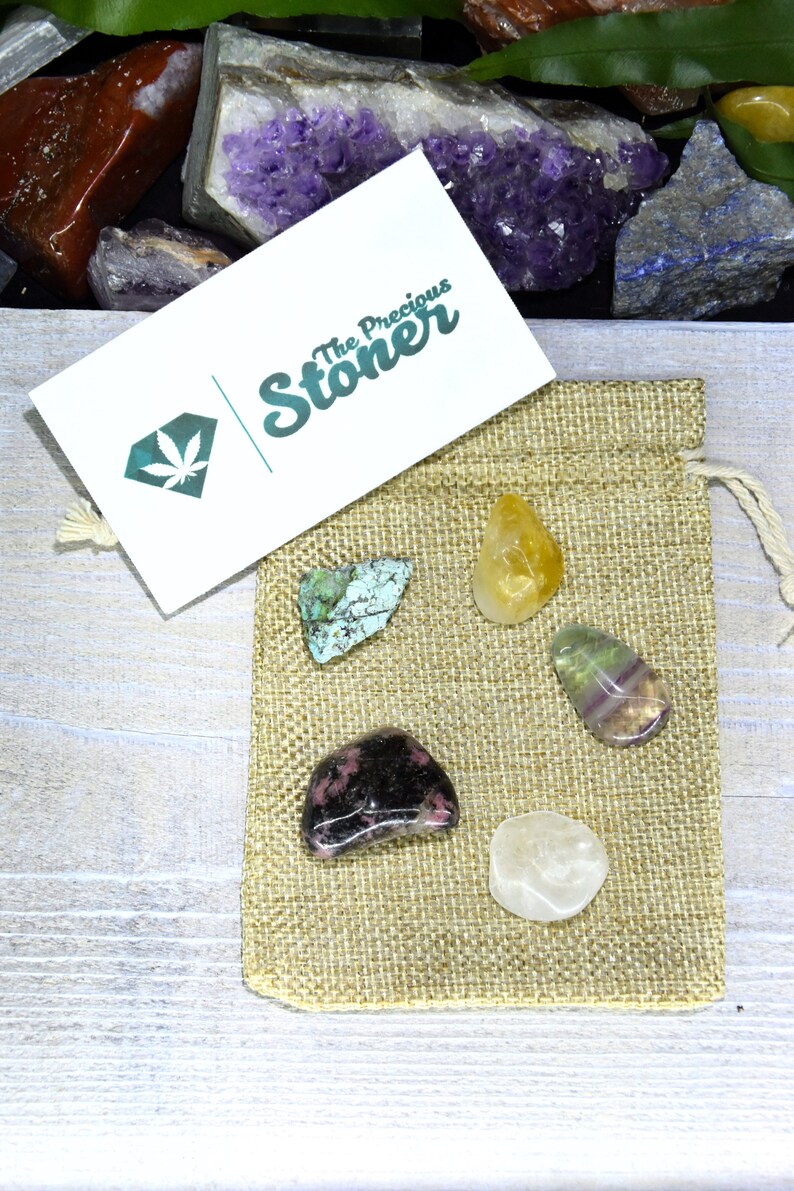Student Crystals Kit Student Crystals Set Rocks Healing Etsy Canada