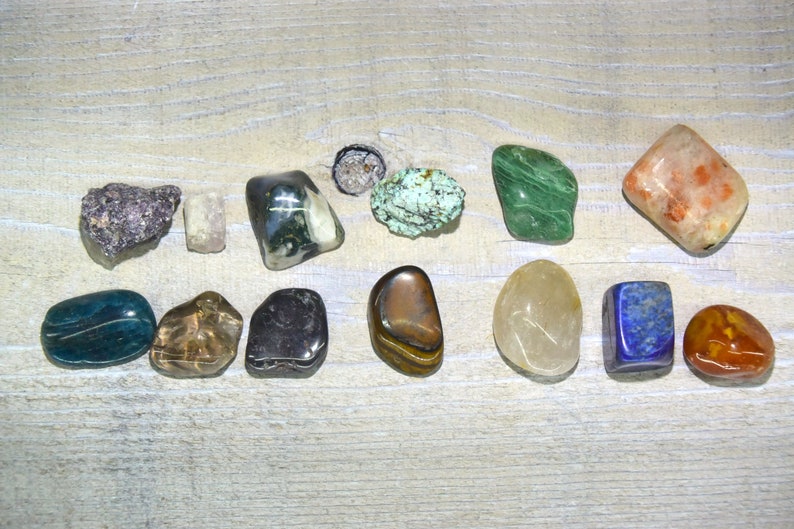 Depression Crystals Gemstones Kit Depression Set Depression Etsy