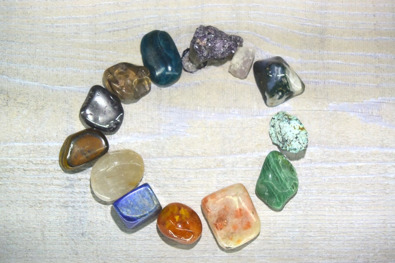 Depression Crystals Gemstones Kit Depression Set Depression Etsy