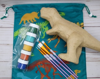Mache T-Rex Paint Kit (Bag Included)